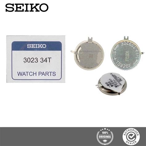 capacitor for seiko solar watch.